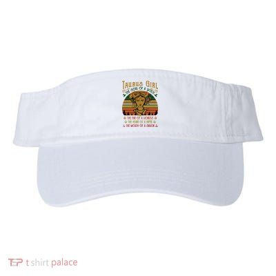 Womens Taurus Girl The Soul Of A Witch The Fire Of A Lioness Visor