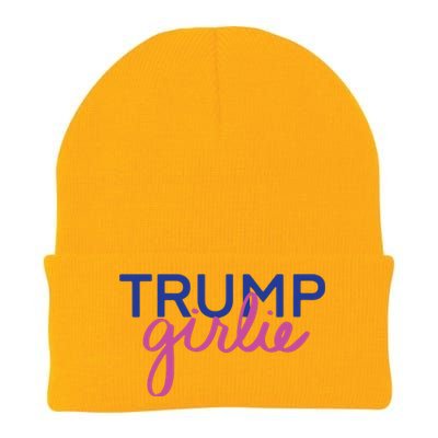 Women Trump Girl Trump Girlie Blue Knit Cap Winter Beanie