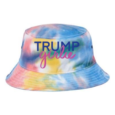 Women Trump Girl Trump Girlie Blue Tie Dye Newport Bucket Hat