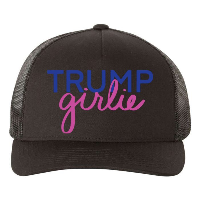 Women Trump Girl Trump Girlie Blue Yupoong Adult 5-Panel Trucker Hat