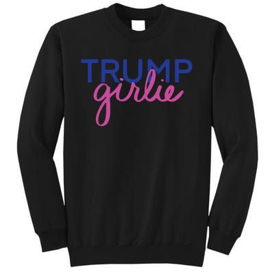 Women Trump Girl Trump Girlie Blue Sweatshirt