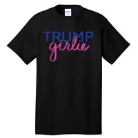 Women Trump Girl Trump Girlie Blue Tall T-Shirt