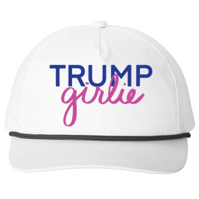 Women Trump Girl Trump Girlie Blue Snapback Five-Panel Rope Hat