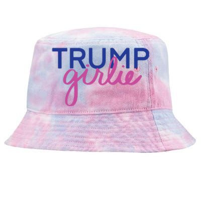 Women Trump Girl Trump Girlie Blue Tie-Dyed Bucket Hat