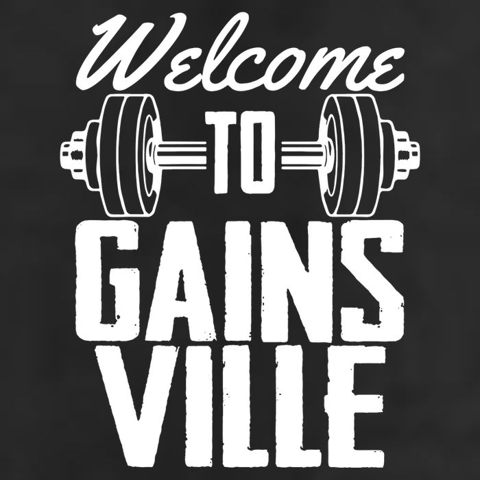 Welcome To Gainesville 7 Panel Mesh Trucker Snapback Hat