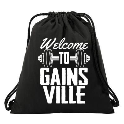 Welcome To Gainesville Drawstring Bag