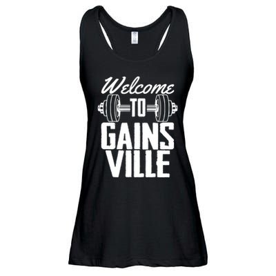 Welcome To Gainesville Ladies Essential Flowy Tank