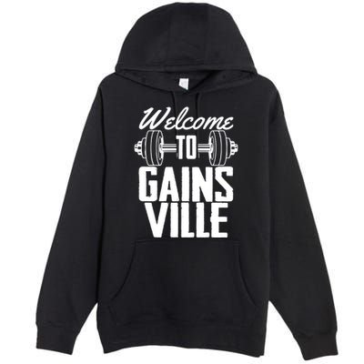 Welcome To Gainesville Premium Pullover Hoodie