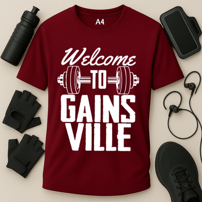 Welcome To Gainesville Cooling Performance Crew T-Shirt