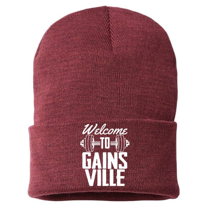 Welcome To Gainesville Sustainable Knit Beanie