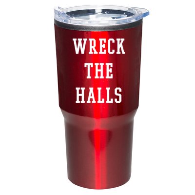 Wreck The Halls Christmas Holiday Tumbler