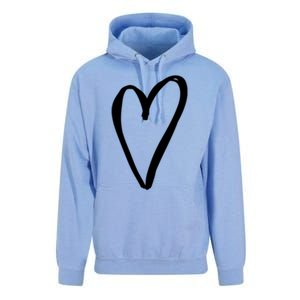 White Tiny Heart Pocket Valentine's Day Love Gift Unisex Surf Hoodie