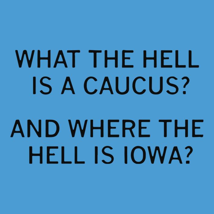 What The Hell Is A Caucus And Where The Hell Is Iowa Tie Dye Hoodie
