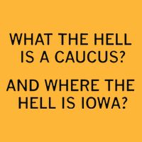 What The Hell Is A Caucus And Where The Hell Is Iowa Pom Pom 12in Knit Beanie
