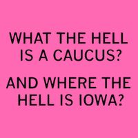 What The Hell Is A Caucus And Where The Hell Is Iowa Stripe Pom Pom Beanie