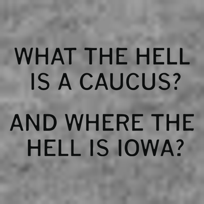 What The Hell Is A Caucus And Where The Hell Is Iowa Toddler Hoodie