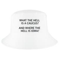 What The Hell Is A Caucus And Where The Hell Is Iowa Cool Comfort Performance Bucket Hat