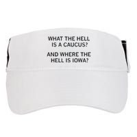 What The Hell Is A Caucus And Where The Hell Is Iowa Adult Drive Performance Visor