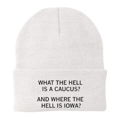 What The Hell Is A Caucus And Where The Hell Is Iowa Beanie