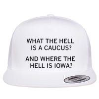 What The Hell Is A Caucus And Where The Hell Is Iowa Flatbill Hat