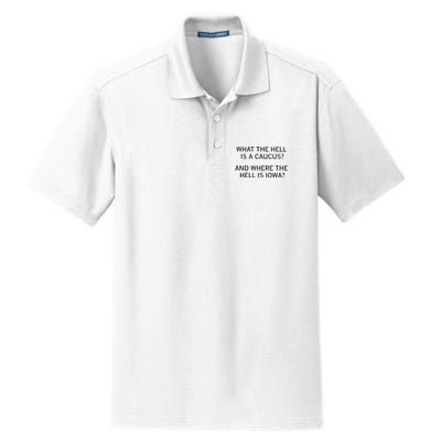 What The Hell Is A Caucus And Where The Hell Is Iowa Dry Zone Grid Polo