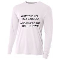 What The Hell Is A Caucus And Where The Hell Is Iowa Cooling Performance Long Sleeve Crew