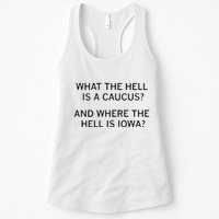 What The Hell Is A Caucus And Where The Hell Is Iowa Womens Tank Top