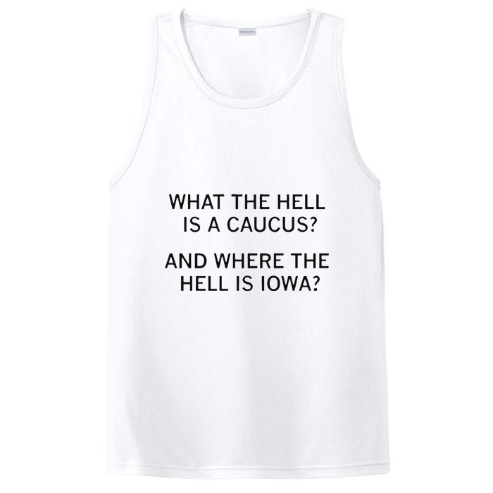 What The Hell Is A Caucus And Where The Hell Is Iowa PosiCharge Competitor Tank