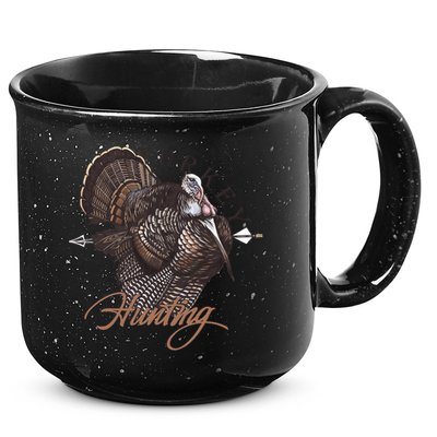 Wild Turkey Hunting Gift 15oz Campfire Ceramic Mug