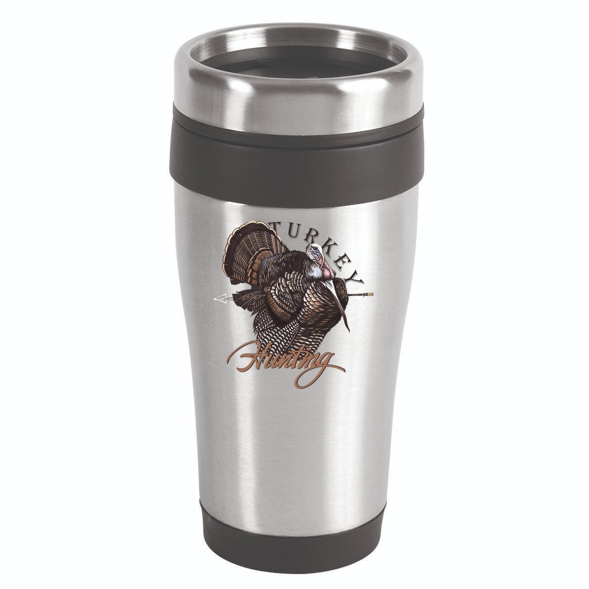 Wild Turkey Hunting Gift 16oz Travel Tumbler