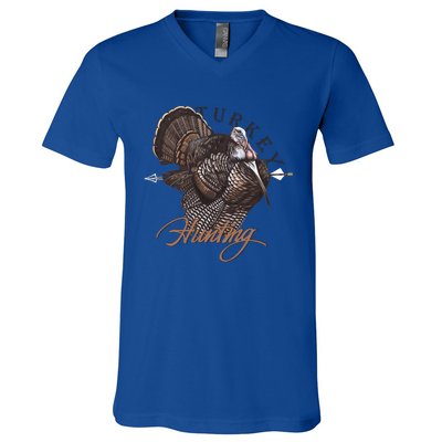 Wild Turkey Hunting Gift V-Neck T-Shirt