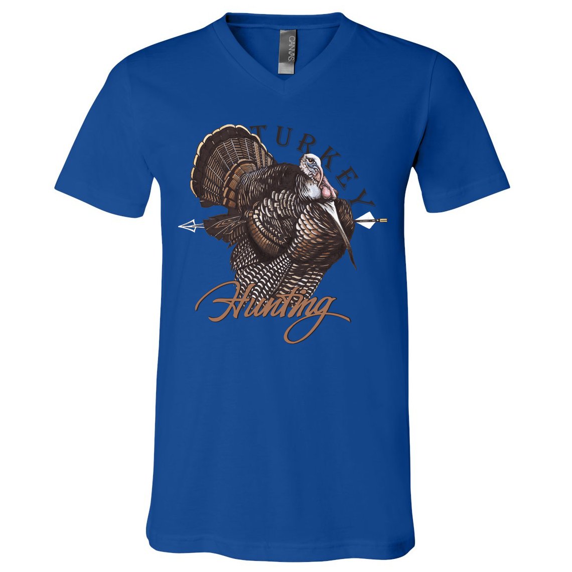 Wild Turkey Hunting Gift V-Neck T-Shirt