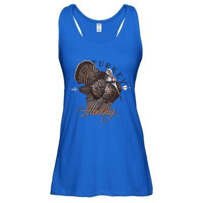 Wild Turkey Hunting Gift Ladies Essential Flowy Tank