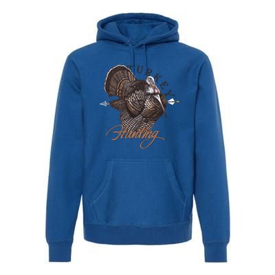 Wild Turkey Hunting Gift Premium Hoodie