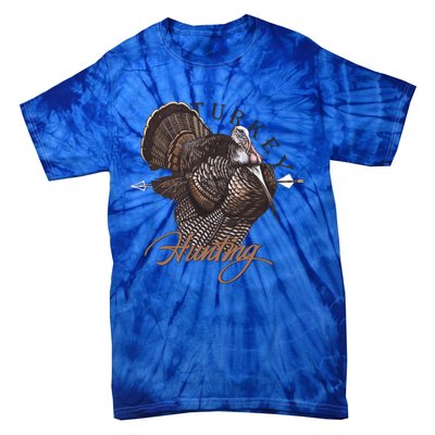 Wild Turkey Hunting Gift Tie-Dye T-Shirt