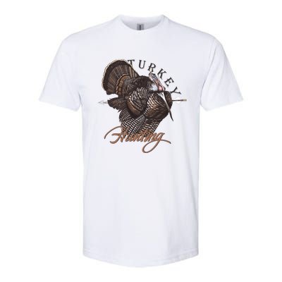 Wild Turkey Hunting Gift Softstyle CVC T-Shirt