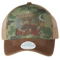 Where The Hell Have You Been Loca Retro Bella Team Legacy Tie Dye Trucker Hat