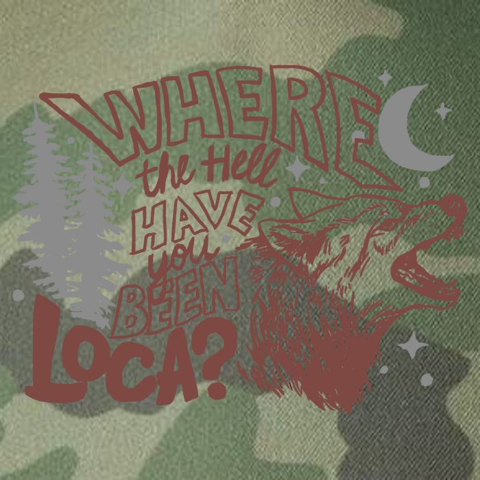 Where The Hell Have You Been Loca Retro Bella Team Legacy Tie Dye Trucker Hat