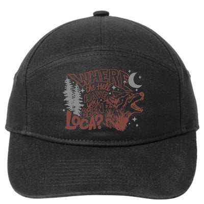 Where The Hell Have You Been Loca Retro Bella Team 7-Panel Snapback Hat