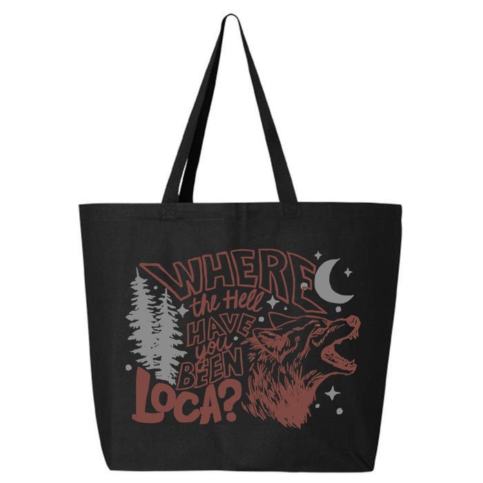 Where The Hell Have You Been Loca Retro Bella Team 25L Jumbo Tote