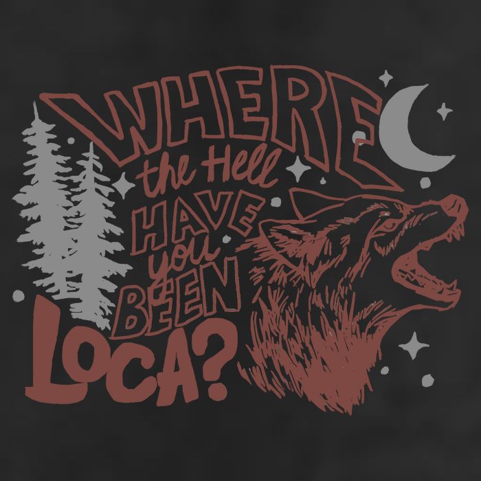Where The Hell Have You Been Loca Retro Bella Team 25L Jumbo Tote