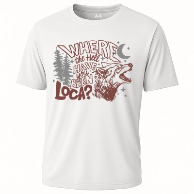 Where The Hell Have You Been Loca Retro Bella Team Performance Shirt