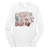 Where The Hell Have You Been Loca Retro Bella Team Long Sleeve Shirt