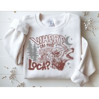 Where The Hell Have You Been Loca Retro Bella Team Sweatshirt