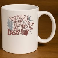 Where The Hell Have You Been Loca Retro Bella Team 11oz C Handle Ceramic Mug