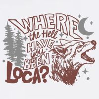 Where The Hell Have You Been Loca Retro Bella Team Flatbill Hat