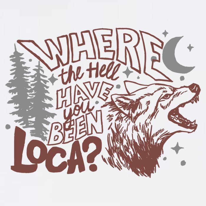 Where The Hell Have You Been Loca Retro Bella Team Flatbill Hat
