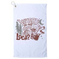 Where The Hell Have You Been Loca Retro Bella Team Golf Towel