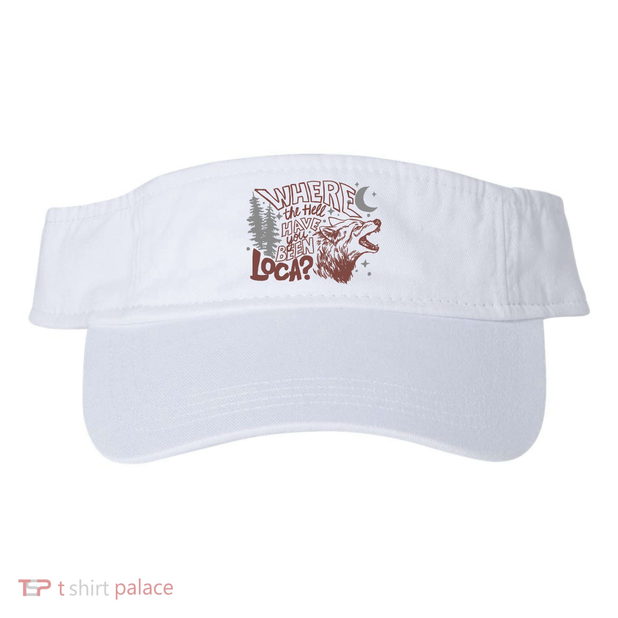 Where The Hell Have You Been Loca Retro Bella Team Visor
