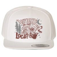 Where The Hell Have You Been Loca Retro Bella Team Wool Snapback Cap